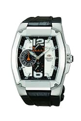 Orient Men's CEZAE001S 23 Jewels Automatic with Power Reserve Indicator Date and Small Second Hand White Watch