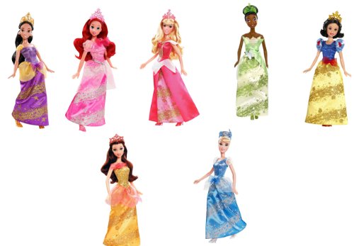 See Two Princesses from Girls' Favorite Disney Fairytales, Doll Designs May Vary