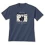 Advice From A Bat ~ Indigo Blue T-Shirt
