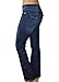 Alfa Global Women's Regular to Plus Size Boot Cut Stretch Denim Washed Pants