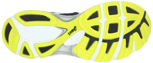 Asics Men's Gel Virage 6 Black/White/Yellow Trainer T224N 9001 7.5 UK