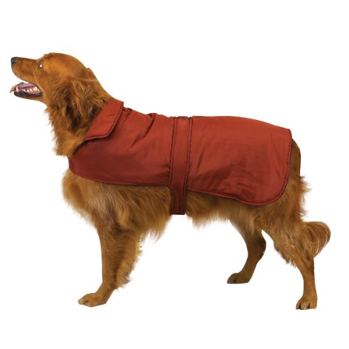 Casual Canine Polyester Fleece Barn Dog Coat XX Large Barn Red New
