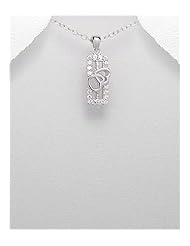 Heart CZ Pendant Necklace In 92.5 Sterling Silver