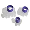 Cuisipro Purple Zoo Cookie Cutters