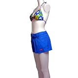 「Person's レディース 水着 ビキニ3点セット(ショーツ付き) 青9M」の画像