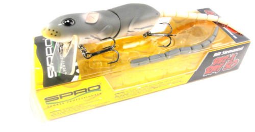 Spro BBZ-1 Rat 50 Wakebait Swimbait Topwater Bass Striper Musky Lure