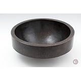 17 Copper Handmade Bar Vessel Apron Round Sink