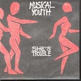 SHE`S TROUBLE 7" (45) UK MCA 1984 SPECIAL NEW MIX B/W TELL JACK (YOU8) PIC SLEEVE