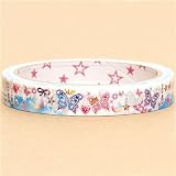 Produkt-Bild: s&uuml;sses Klebeband mit Schmetterlingen Glitzer Juwelen
