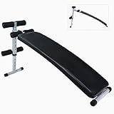 Fg Adjustable Ab Sit Up Bench Abdominal Crunch Board Fitness Toning Equipment