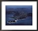 Aerial of Saint John Island in the United States Virgin Islands Scenic Framed Art Poster Print by Ira Block, 22x18