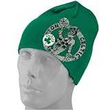 adidas Boston Celtics Kelly Green Double Logo Knit Beanie