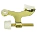 Stanley Hardware Hinge Pin Doorstop, Bright Brass #856310