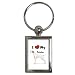   - I Love My Pointer Key Chain