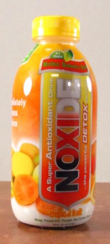 Noxide Detox Antioxidant Drink, Tropical Fruit 16 Fl Oz