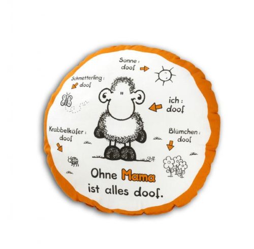 Sheepworld Baumwollkissen Mama