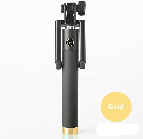 Zeegox® Selfie Stick Extendable Monopod with Built-in Bluetooth Remote Shutter Release [New Generation] for iPhone 6/6 Plus/5/5S/5C/4/4S, Samsung S6/S6 Edge/S5/S4/S3/Note 4/Note 3, Sony Xperia Z4/Z3/Z2, Google Nexus 5/6/7, HTC One M8/M9 and More Phone (Gold)