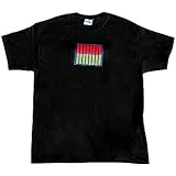 Sound Activated R/C Glow Equalizer T-Shirt