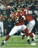 Matt Ryan Autographed/Hand Signed Atlanta Falcons Red Jersey 8x10 Photo