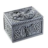 Dragon Celtic Jewelry Box - Collectible Tribal Container Sculpture