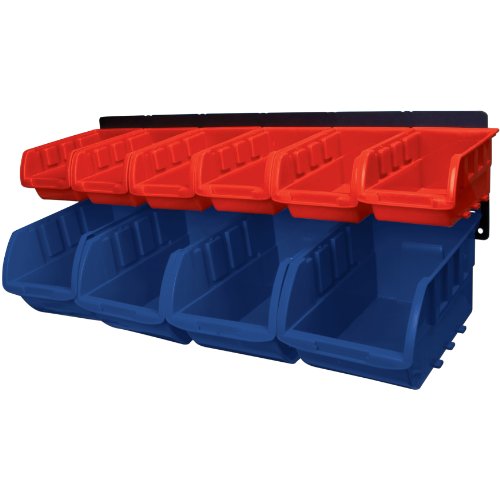 See Wilmar W5190 10-Bin Wall Mount Storage Rack