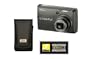 Nikon Coolpix S600 10MP 4X Slate Black Digital Camera With 5810 Case & Extended Warranty