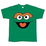 : Sesame Street Oscar Head Cartoon T-Shirt