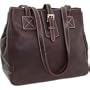 Dooney & Bourke Handbag, Leather Tote, Medium Brown