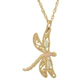 Gorgeous and Delicate Gold Dragonfly Necklace