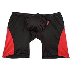 ErgoWear EW0251 Feel Swimsuit Black-Red Color Black-Red Size XL