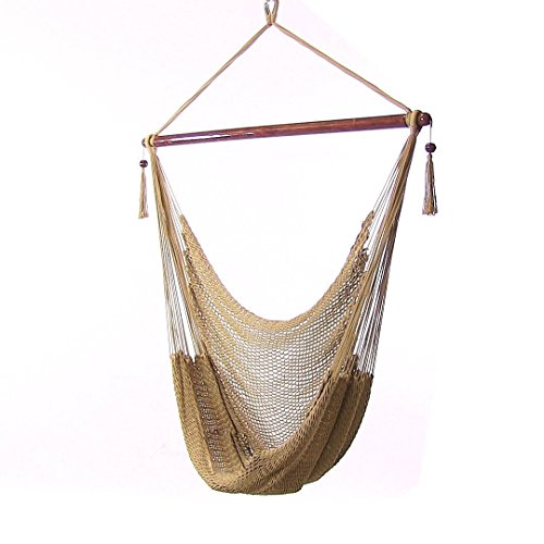Hammock Chair Hanging Rope Chair Porch Swing Outdoor Chairs Lounge Camp Seat