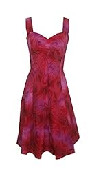 Cotton Summer Knee Length Slit  Dress