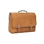 SOLO Classic 15.4" Leather Portfolio, Tan, D508-1