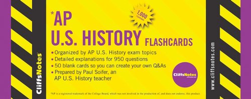 CliffsNotes AP U.S. History Flashcards