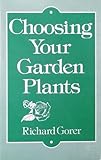 Choosing your garden plants