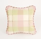 Gracie Large Plaid Pillow by Glenna Jean