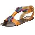 Naughty Monkey Women's Bandit 2 T-Strap Sandal,Tan,10 M US