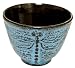 Japanese Cast Iron Tea Cup - Dragonfly LB