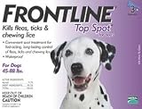 3 PACK Frontline Top Spot Purple: For Dogs 45-88 lbs.