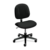 HON 7901AB10T Every-Day Series Swivel-Back Pivot Task Chair, Olefin Fabric, Black