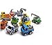 12pcs/lot Multicolor Plastic Mini Pull Back Model Car Educational Toys Children Pull Back Cars Racing Shop Truck Super Street Car