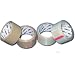 Paket-Klebeband 2 Rll. braun, 2 Rll. transparent