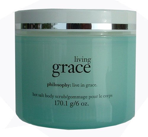 Philosophy Hot Salt Body Scrub 6 oz. (Living Grace)
