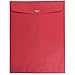 JAM PAPER 10 x 13 Open End Catalog Colored Envelopes with Clasp Closure - Red Recycled - 10/Pack