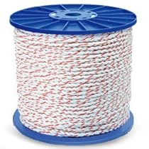 Truck Rope - PolyDac White-Orange - 3 Strand - 7/16