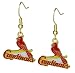 St Louis Cardinals - MLB Team Logo Dangler Earrings