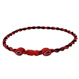 Buffalo Bills Titanium (Double Braid) Core Sport Necklace - 18 Inch