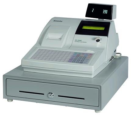 SAM4s ER-390M Cash Register with Fast Thermal Printer