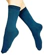 Memoi Luxury Natural Bamboo Trouser Socks in Your Choice of Purple Passion, Fushia, Military Olive, Tea, Expresso Brown or Black