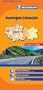 Michelin Map No. 522 Auvergne Limousin (France), Vichy, Clermont-Ferrand, St.-Etienne and Surrounding Area (including maps of Clermont Ferrand and Limoges, Scale 1cm : 2.75 km (French Edition)
